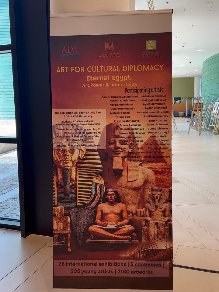 ADA Art for Cultural Diplomacy: Eternal Egypt banner